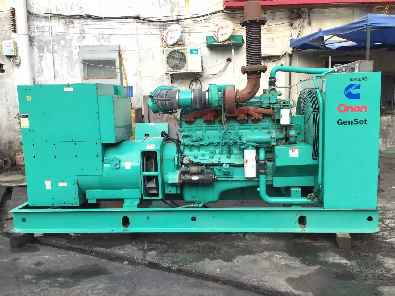 盐边租赁发电机-柴油发电机不正常冒烟的原因